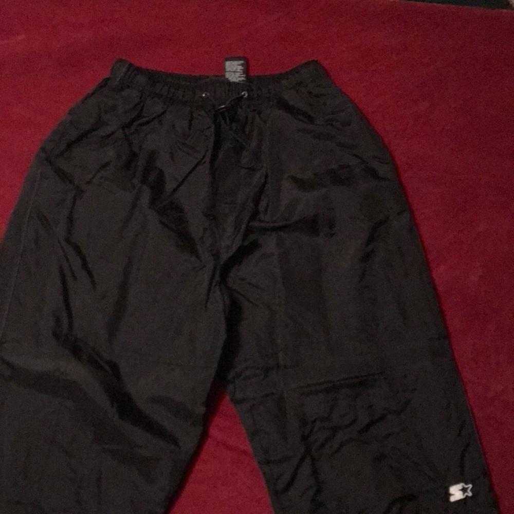 Men’s lined water resistant Starter brand pants
